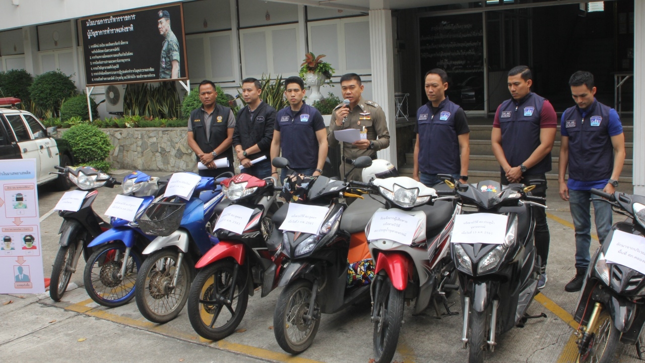 ทลายแก๊งโจ๋หัวเกรียนอายุแค่ 13-17 ลักจยย.เป็นว่าเล่น เน้นทีมเวิร์ก