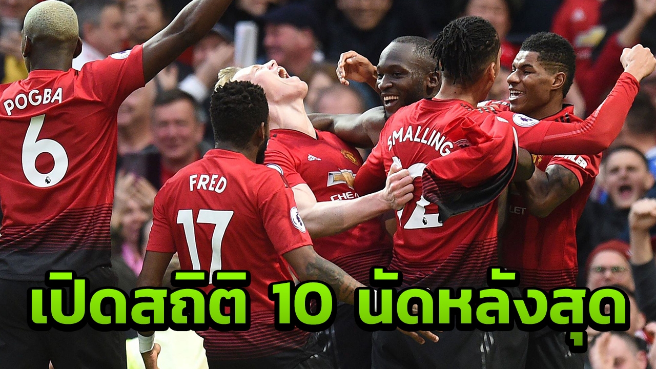 เปิดสถิติเกมเยือน 10 นัดหลังสุด “แมนฯยู” บุกรัง “PSG” ชปล.16 ทีม เลก 2