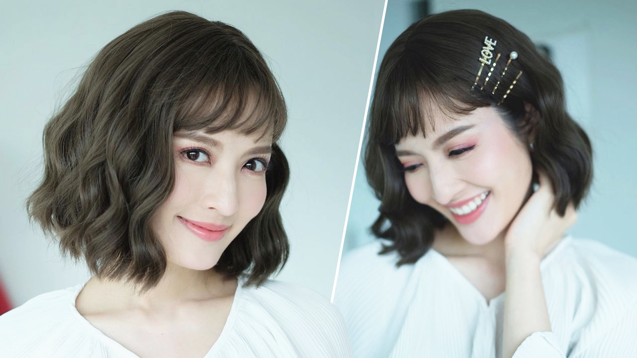 ถูกจับทำหน้าม้าในลุคผมสั้น กระชากวัย "แม่แอฟ" แอ๊บแบ๊วลงไปตั้งหลายขวบ