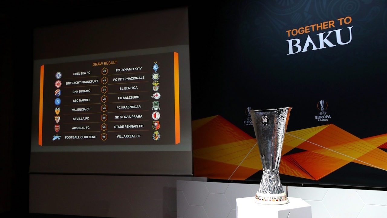 เชลซี-อาร์เซนอล งานเบา จับติ้ว 16 ทีมยูโรปาลีก เปิดทีมเต็งแชมป์ล่าสุด