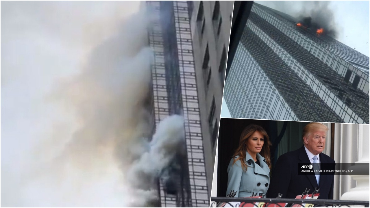 ระทึก ไฟไหม้ ทรัมป์ ทาวเวอร์ ควันพวยพุ่งสุดน่ากลัวจากชั้น 50 ตาย 1  (คลิป)