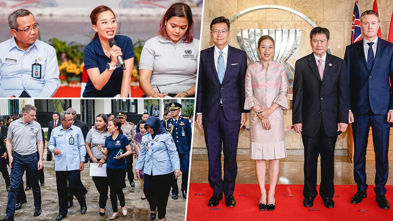 พระองค์ภา ปฏิบัติพระภารกิจทูต UNODC ที่อินโดฯทรงพบปะหารือกับเลขาฯอาเซียนคนใหม่