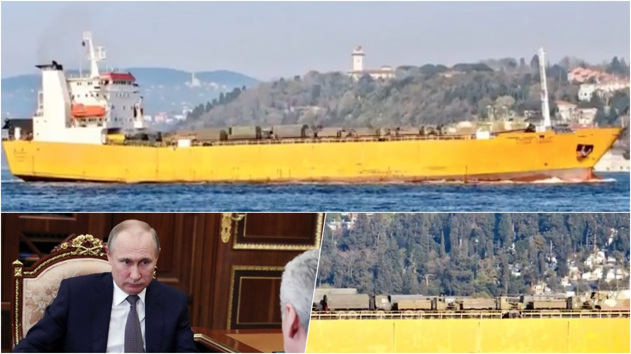 รัสเซียขยับ ส่งเรือบรรทุกรถถังมุ่งสู่ซีเรีย หลังโดนสหรัฐฯนำทีมถล่มยับ