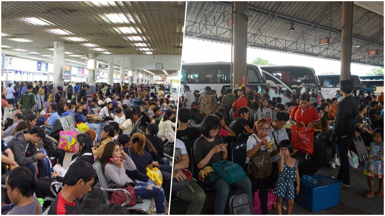 สงกรานต์กลับบ้านล้นทะลัก บขส. จัดรถรองรับ คาดขาไป วันละ 2 แสนคน