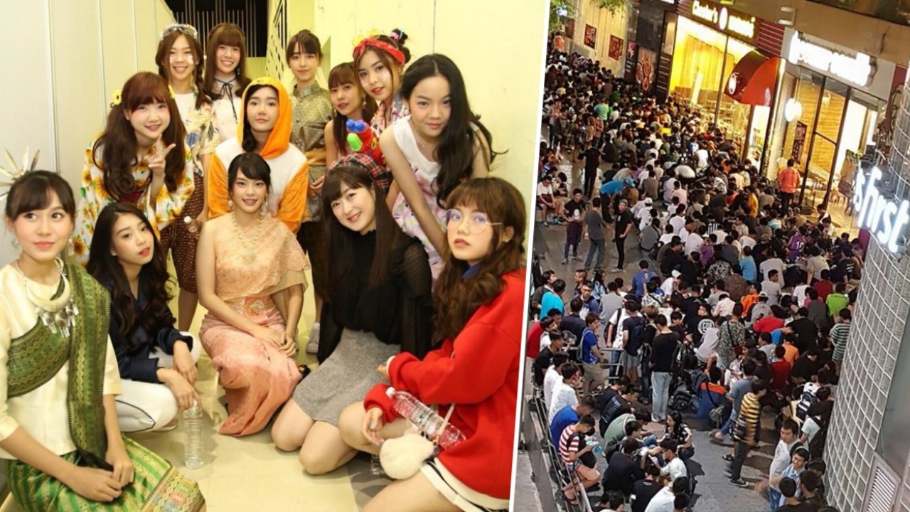 BNK48 ห้างแตก! โอตะ ปลื้มปริ่มงานจับมือครั้งแรก ต่อคิวข้ามวันข้ามคืน