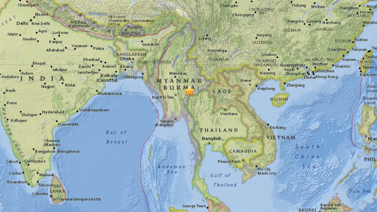 ระทึก! แผ่นดินไหวเมียนมา 4.6 สะเทือนถึงภาคเหนือไทย