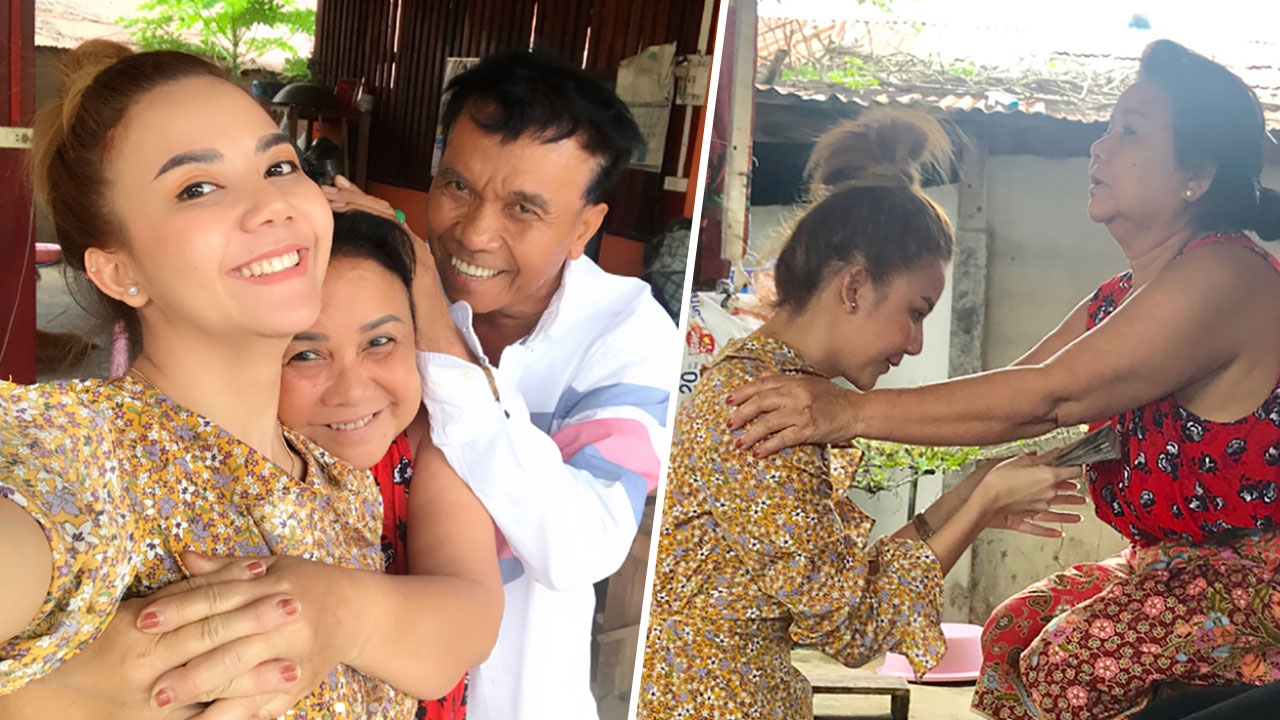 ยิ่งกตัญญูกับพ่อแม่ก็ยิ่งเจริญ! จ๊ะ อาร์สยาม หอบเงินกลับบ้านไปไหว้พ่อแม่