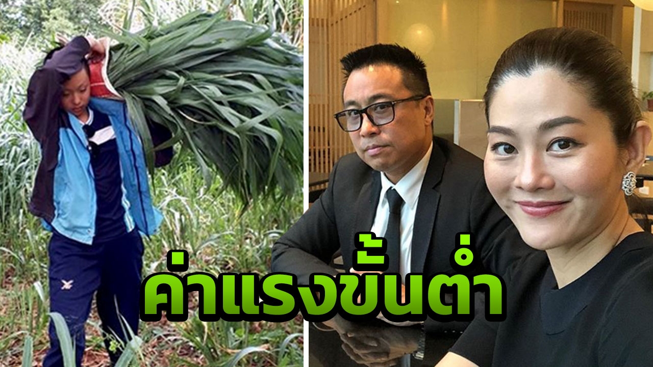 รวยมหาศาลแต่ต้องทำงาน! สู่ขวัญ ส่งลูกชายตัดหญ้าแลกค่าแรงขั้นต่ำ