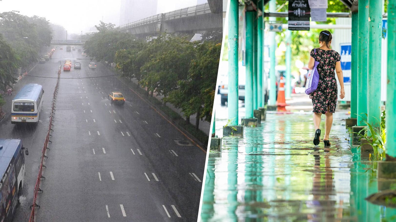อุตุฯ เผย ทั่วไทยยังเผชิญฝนต่อเนื่อง กรุงเทพฯตกหนักบางพื้นที่