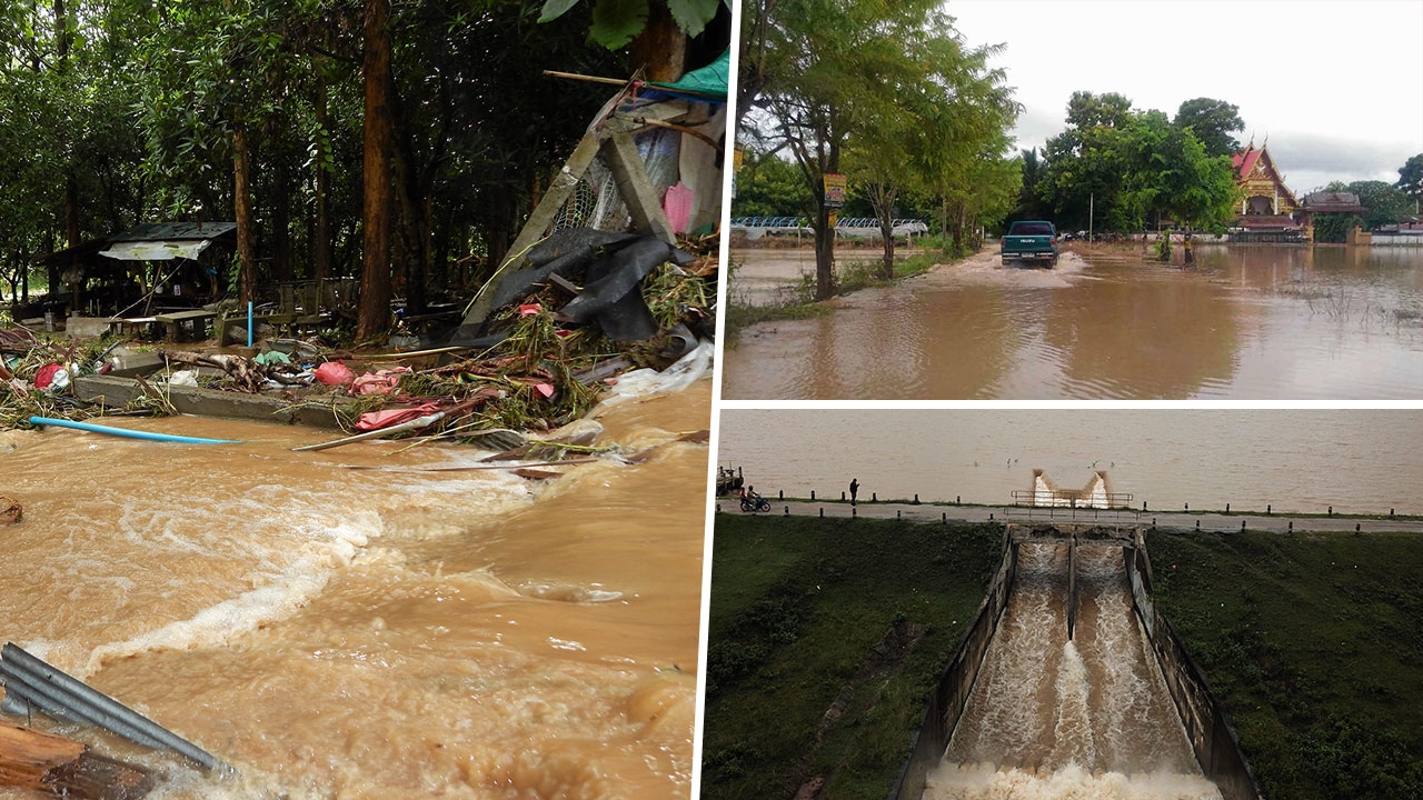 ฤทธิ์พายุเซินติญ ฝนหนักทั่วไทย