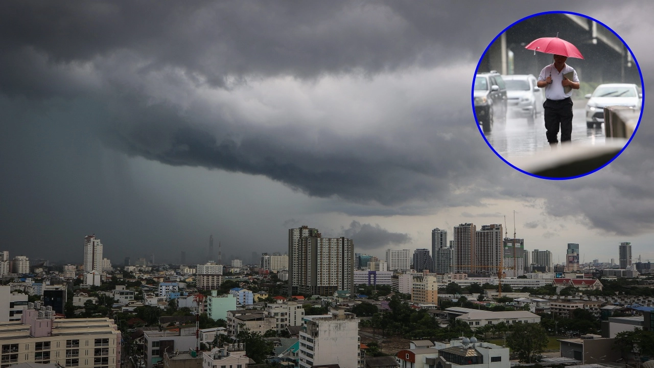 'พายุเซินติญ' ทำฝนตกทั่วไทย 18-20 ก.ค. ระวังน้ำท่วมฉับพลัน