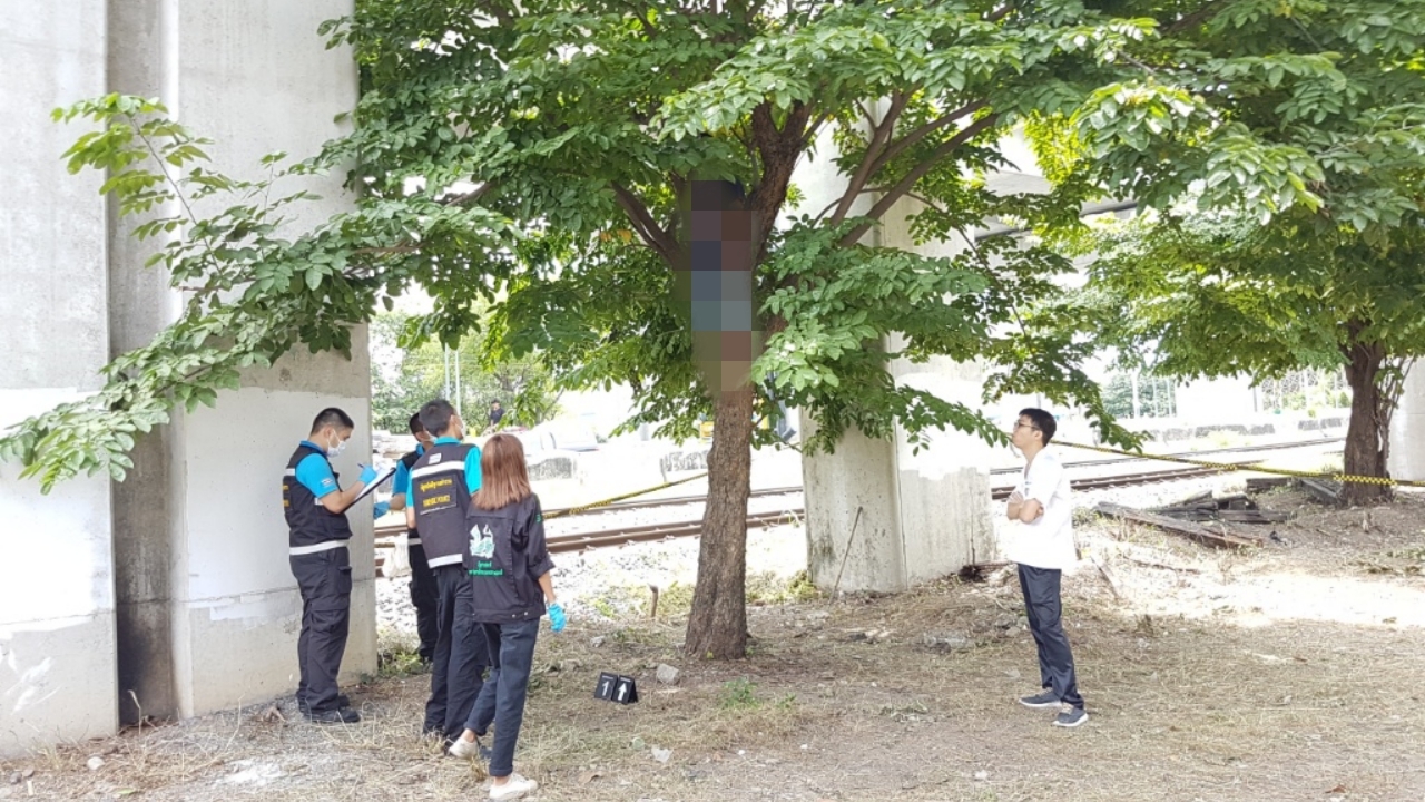 ระทึก! หนุ่มใหญ่ผูกคอตายใกล้วัดเสมียนนารี ชาวบ้านขนหัวลุกอีกแล้ว