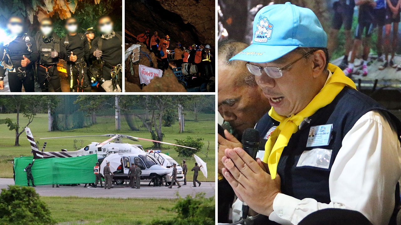 13 หมูป่าพ้นถ้ำหลวง ปิดฉาก ‘17 วันใต้โลกมืด’