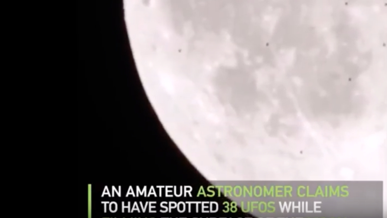 นักดูดาวอิตาลีตะลึง เจอวัตถุบินเร็วจี๋ผ่านดวงจันทร์ คาดเป็น UFO 38 ลำ (คลิป)