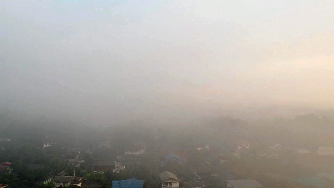 เตือนภาคเหนือหลายพื้นที่มีหมอกหนากับฝนฟ้าคะนอง ส่วนใต้ยังคงมีฝน