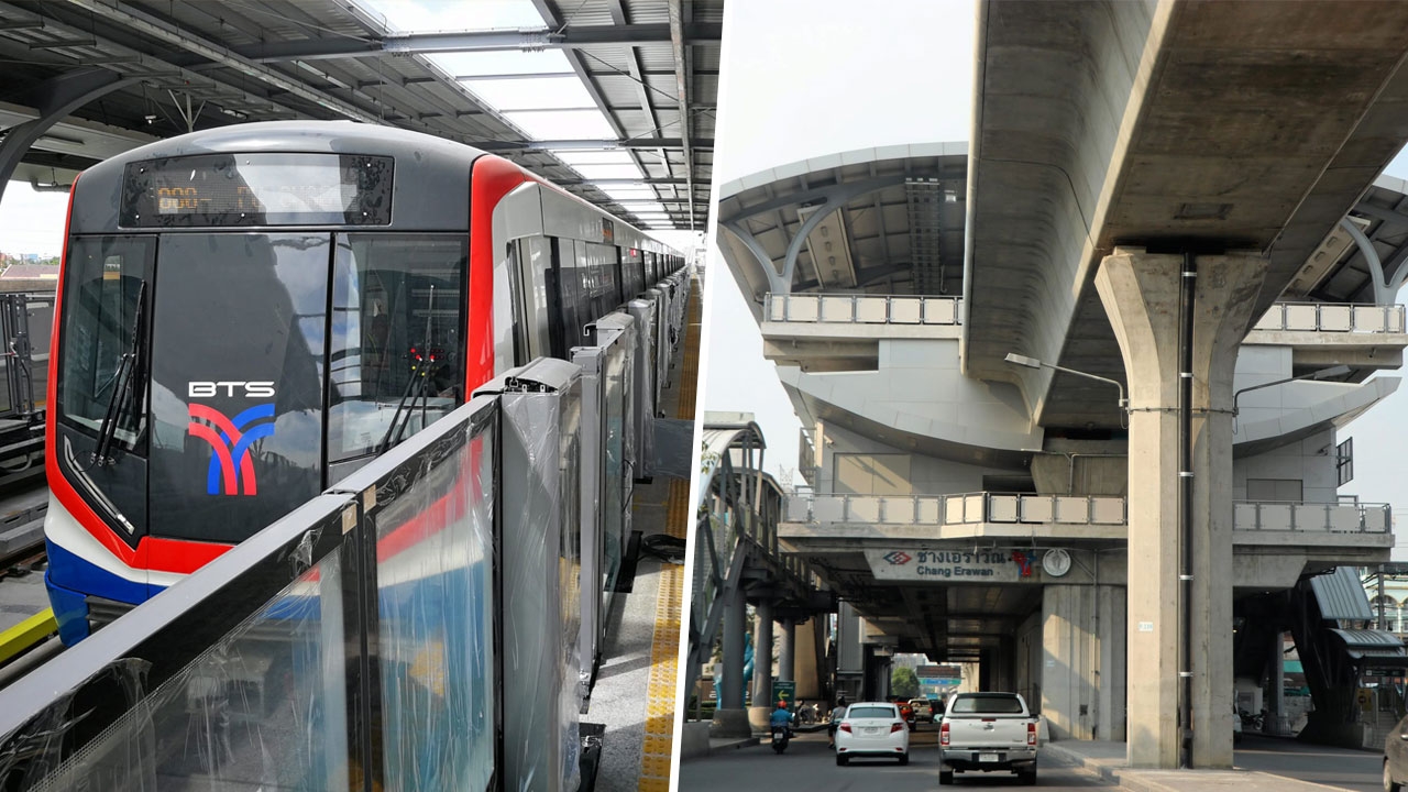 ผู้ใช้รถไฟฟ้าฟรีจอดแล้วจรเขียวใต้