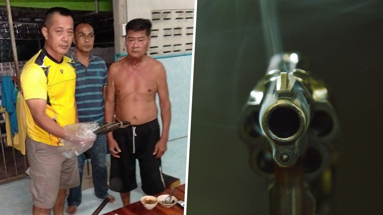 สุดทนรัวพรุนลูกทรพี เมายาจะทําร้ายพ่อ