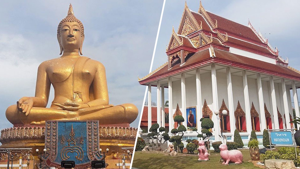 หลวงพ่อแพ วัดพิกุลทอง มนต์ขลังพระสมเด็จทองเหลือง