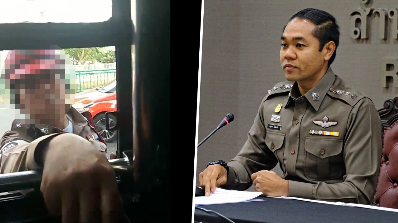 เด้งร.ต.ท.ฉาว ไถเงิน "รถเมล์" อ้างเป็นประเพณี โดนกก.สอบด้วย