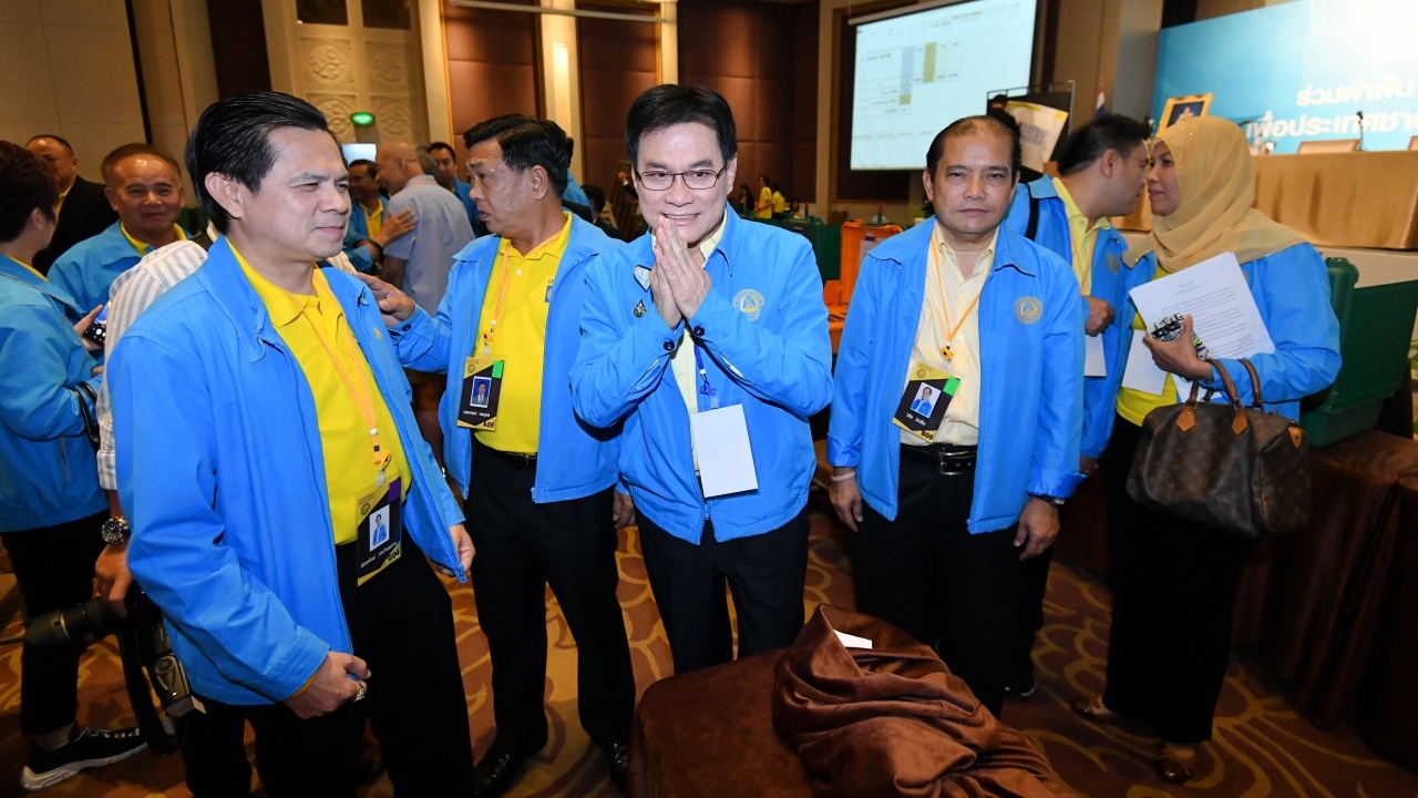 "จุรินทร์" ขอบคุณเสียงสั่น ลั่นพร้อมนำ ปชป.สู่ยุคอุดมการณ์ทันสมัย