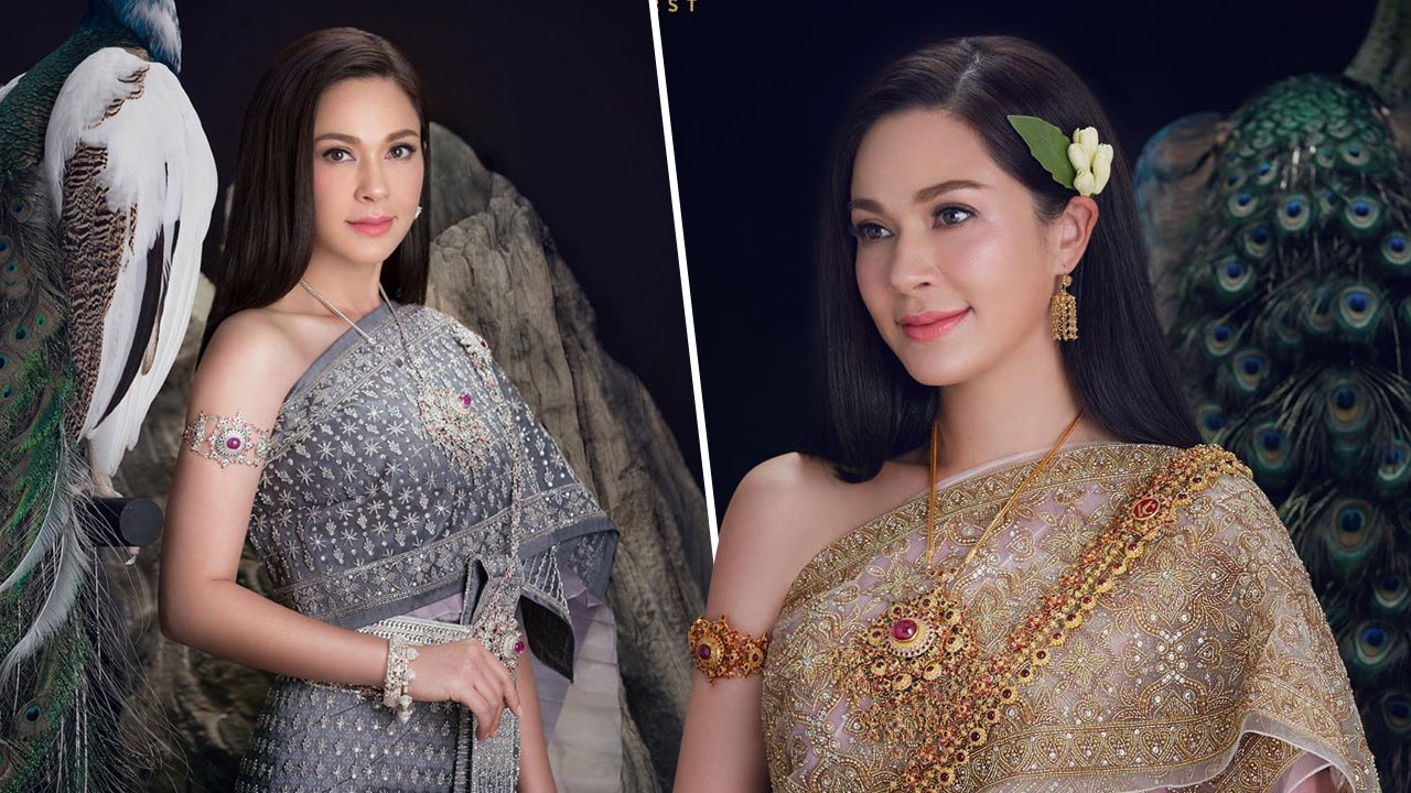 แหม่ม คัทลียา สวมชุดไทยสวยมากกกก นี่มัน แม่นกยูง เรือนมยุรา ชัดๆ