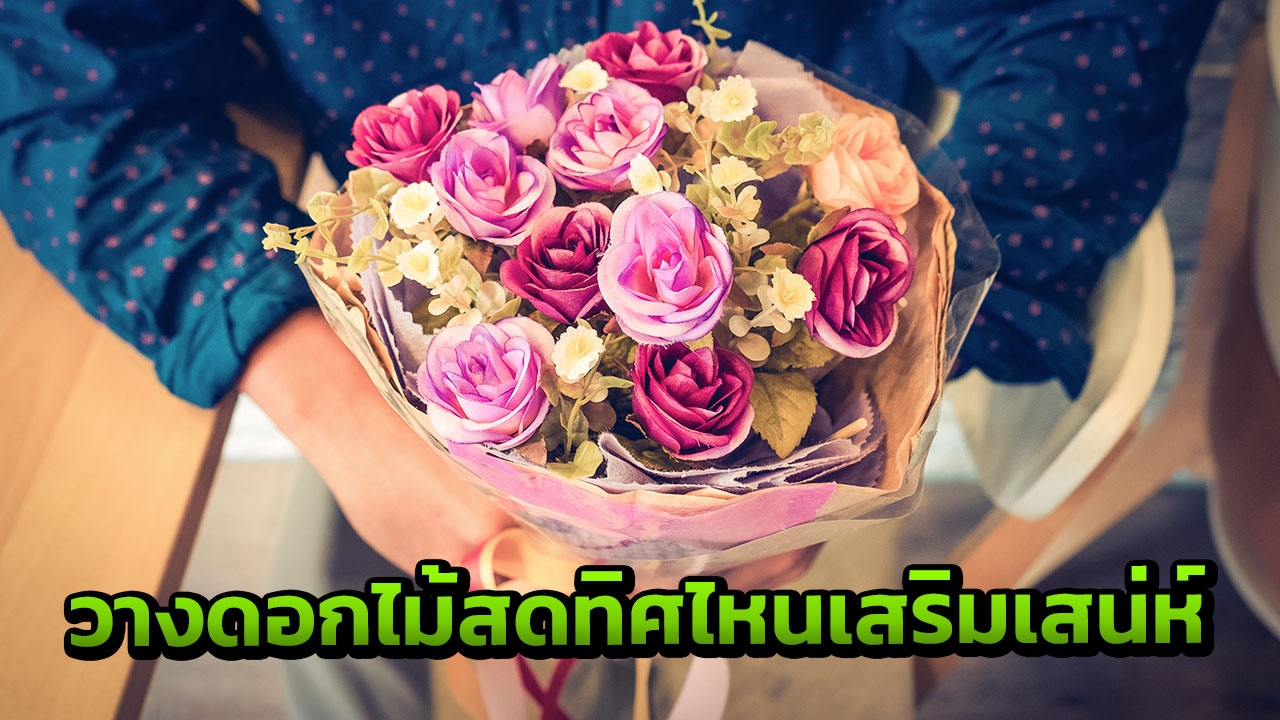 รู้ทิศ 'เสริมเสน่ห์' กระตุ้นรัก วางดอกไม้สดมุมไหนดี