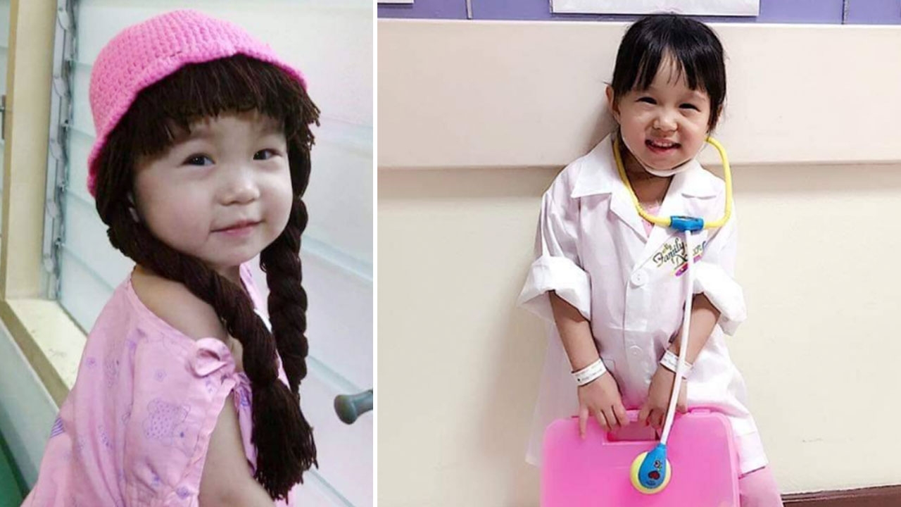 "ชะเอม" เด็ก 6 ขวบ ป่วยมะเร็งเม็ดเลือดขาวตั้งแต่อายุ 5 เดือน รอปลูกถ่ายไขกระดูก