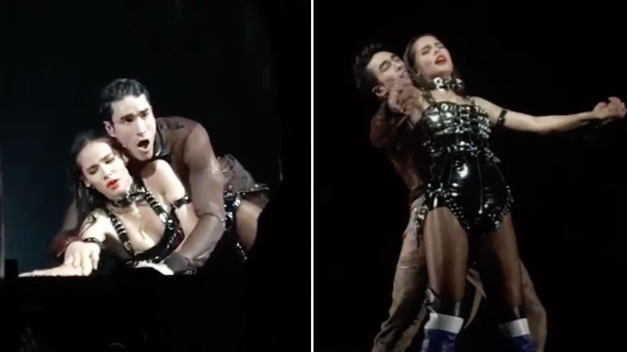 ใจบางหวิว ณเดชน์-ญาญ่า โชว์สุดแซ่บกลางสายฝน (คลิป)