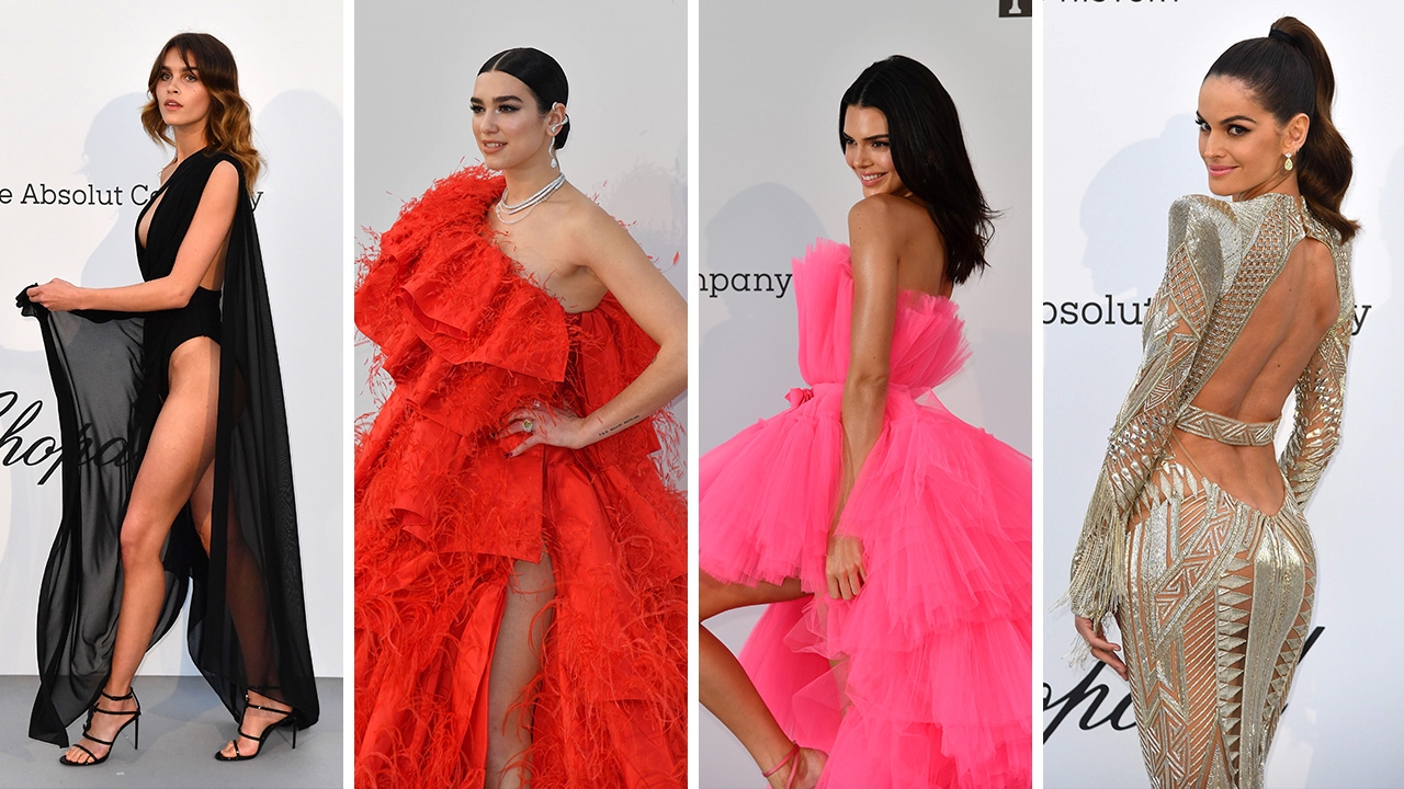 รวมพลสวยพิฆาตจริง กาล่าเอดส์ ที่คานส์ 