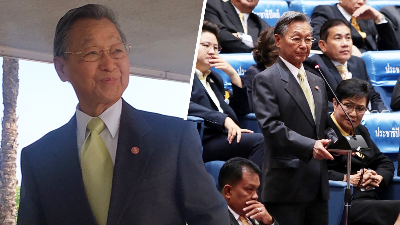 ส.ส.เท 258 คะแนนให้ "ชวน" นั่งเก้าอี้ประธานสภาฯ ชนะ "สมพงษ์" 