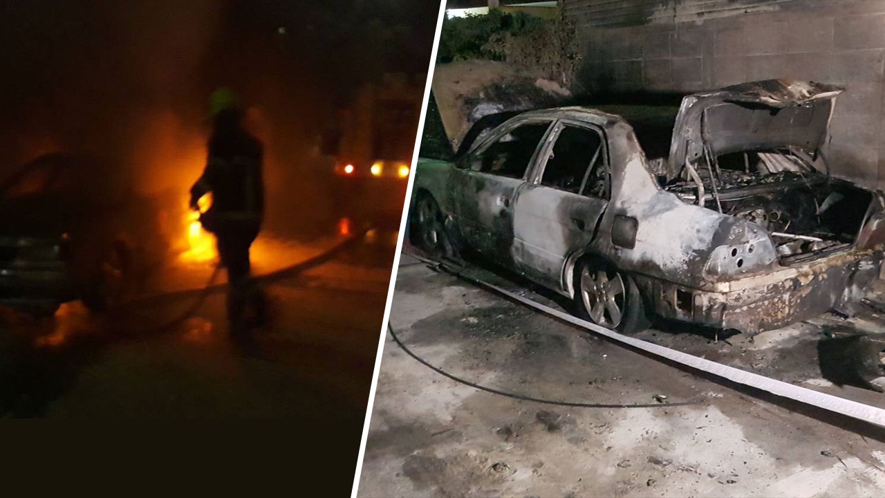 สาวใหญ่พ่ายรัก ง้อผัวไม่คืนดี จุดไฟเผาตัวเองคารถ ถูกคลอกหวิดดับ