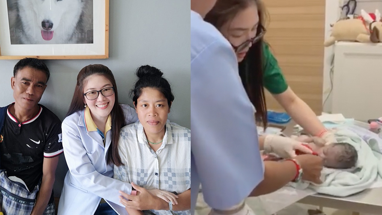 "หมอมน" เผยโมเมนต์น่ารัก ดีใจแม่เด็กคลอดลูกกลางซอยปลอดภัย