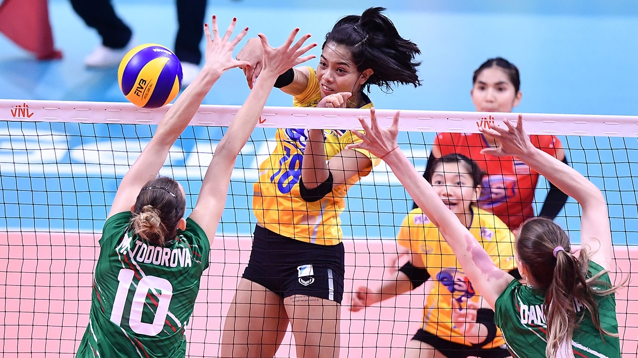 สาวไทยฟอร์มดุ รัวแซงบัลแกเรีย 3-1 เซต ศึกลูกยางเนชันส์ลีก