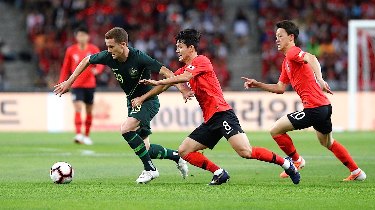 ตัวสำรองนำชัย เกาหลีใต้ลับแข้งเชือดออสเตรเลีย 1-0
