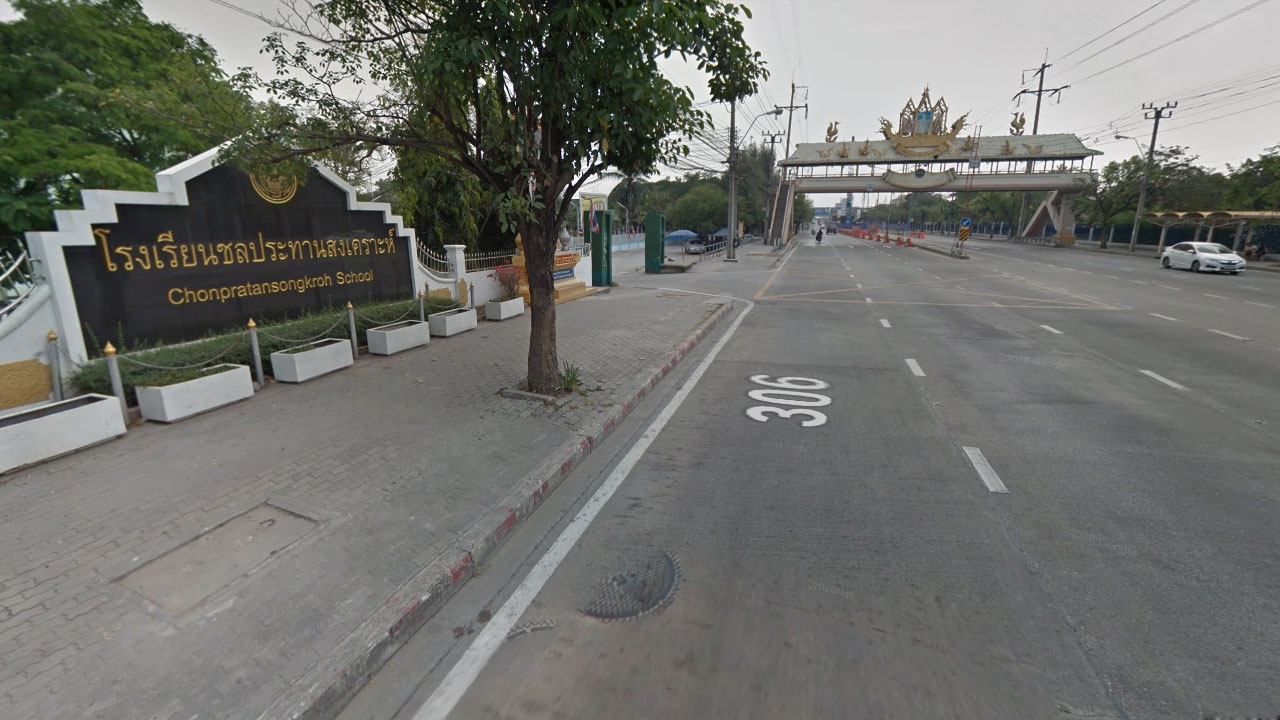 แจ้งเบี่ยงจราจรติวานนท์หน้า ร.ร.ชลประทานสงเคราะห์