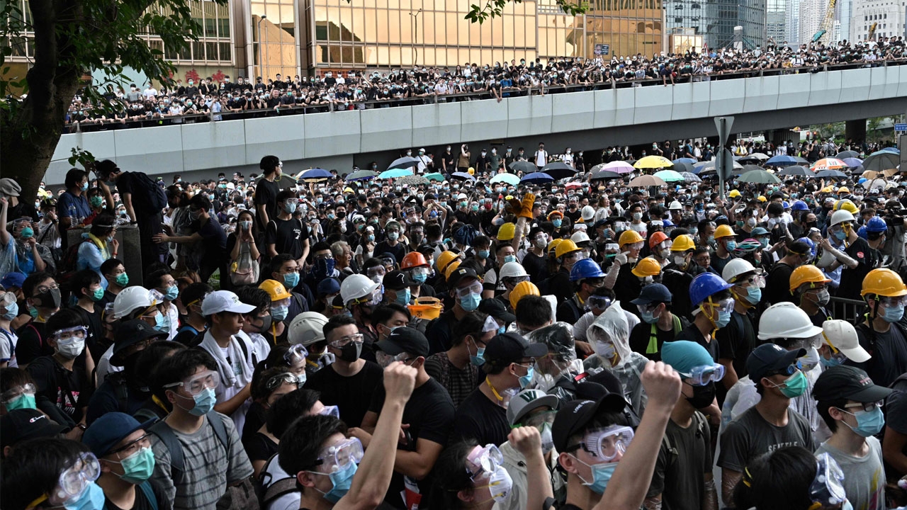ประท้วงที่ฮ่องกงสำคัญ