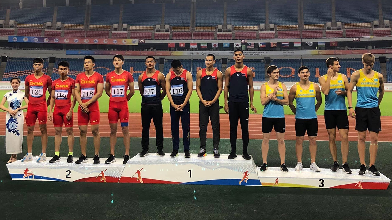 ย้อนชมคลิป ลมกรดชายไทย 4X100 ซิวทองเฉือนจีน 0.02 วิ ผลัดสาวไทยซิวทองแดง