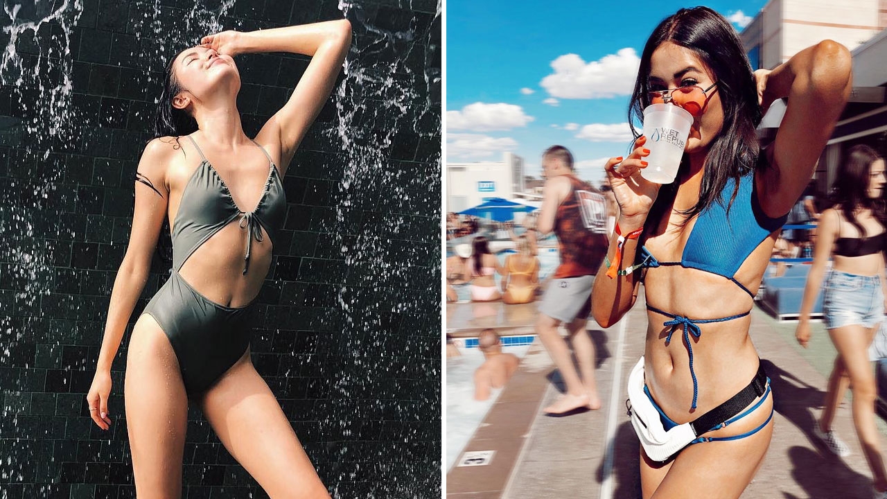 เซ็กซี่ไซส์มินิ เจด้า จิดาริน ลูกสาว เจ-จีน่า โชว์แซ่บในชุดบิกินีตัวจิ๋ว