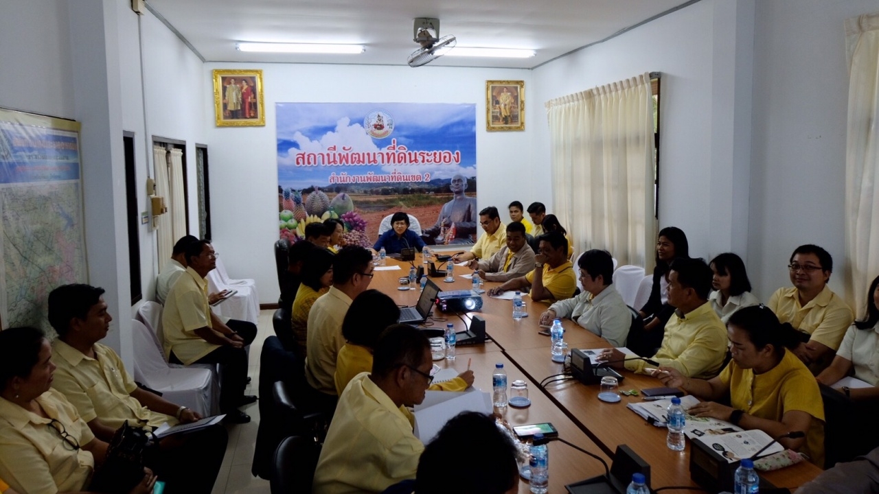 อธิบดี พด.ลงพื้นที่ติดตามงานภาคตะวันออก พร้อมสั่ง จนท.ทำงานเชิงรุก