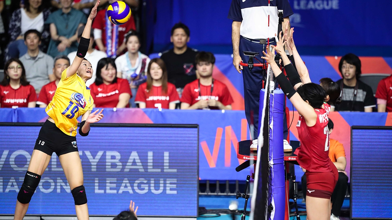 สาวไทยต้านไม่ไหว พ่ายญี่ปุ่น 0-3 เซต ศึกลูกยางเนชันส์ลีก