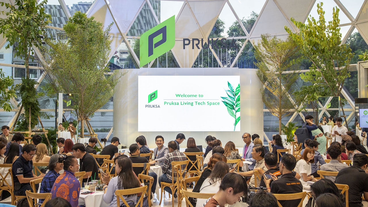 PRUKSA Living Tech โอเอซิสกลางเมืองโดยพฤกษา