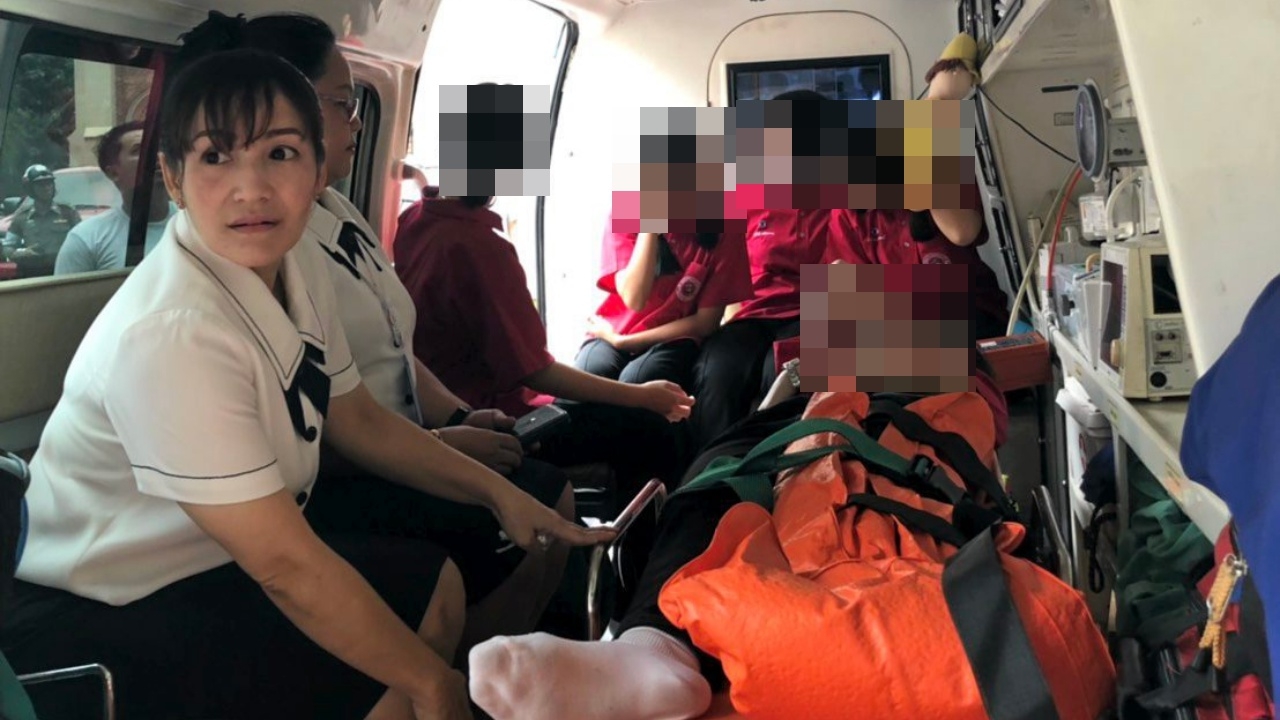 นักเรียนเหยื่อเครนหัก กะโหลกร้าวถึงโพรงจมูก อาการดีขึ้น ไม่พบเลือดออกในสมอง