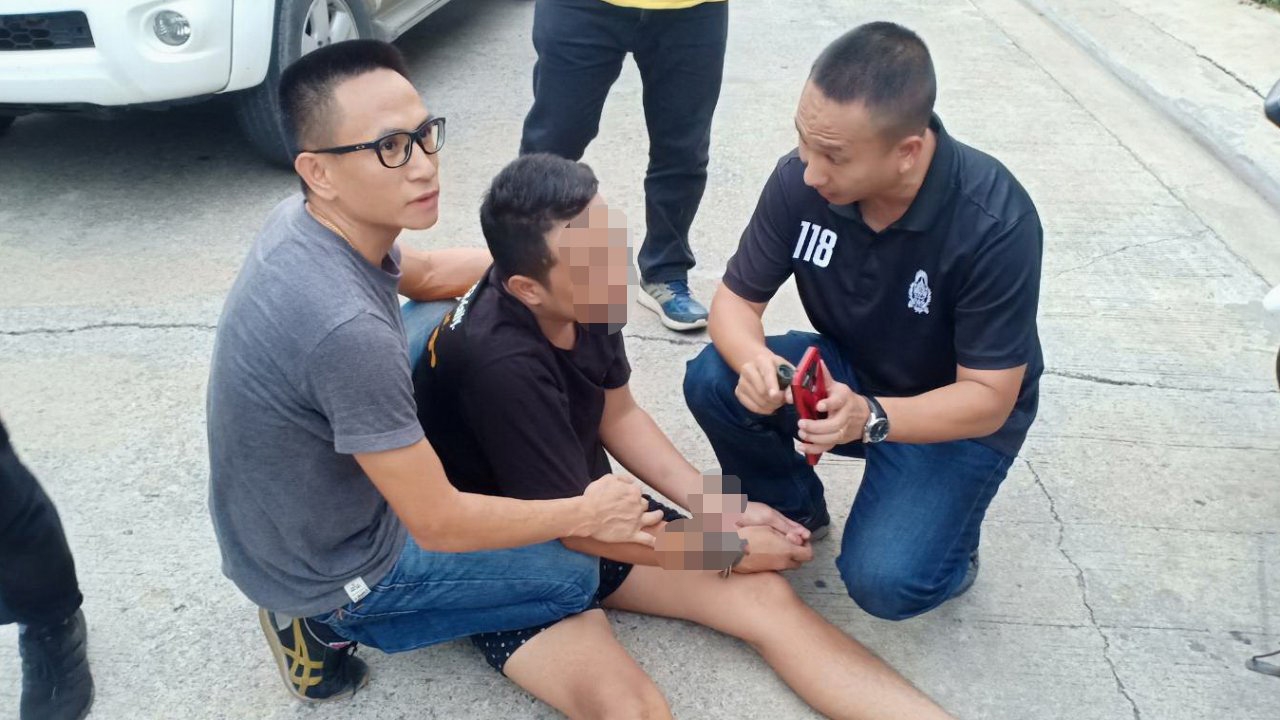 ตร.นครปฐม จับ "ไอ้เอก" เมียน้อยจ้างฆ่าทุบหัวผัวอดีตตำรวจหลังหนีหมายจับ