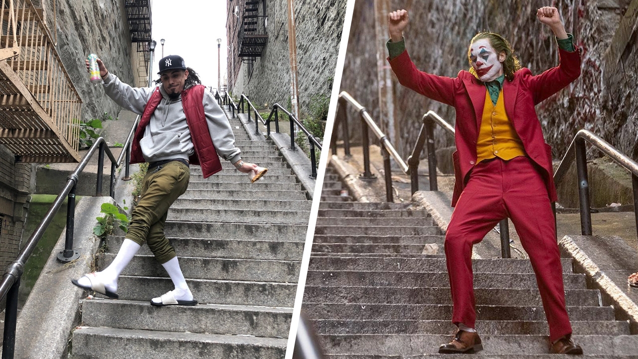 แห่ไปเต้นตาม โจ๊กเกอร์ บันไดแปลงร่างแรงร้าย ที่นิวยอร์ก 