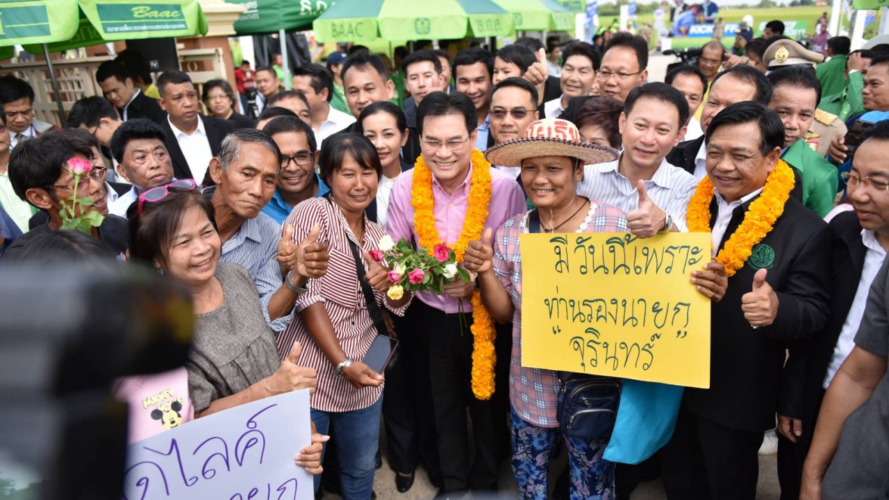 จุรินทร์ ตีปี๊บ 90 วัน จ่ายเงินประกันรายได้ เกษตรกรปลูกข้าว 9.4 พันล้าน