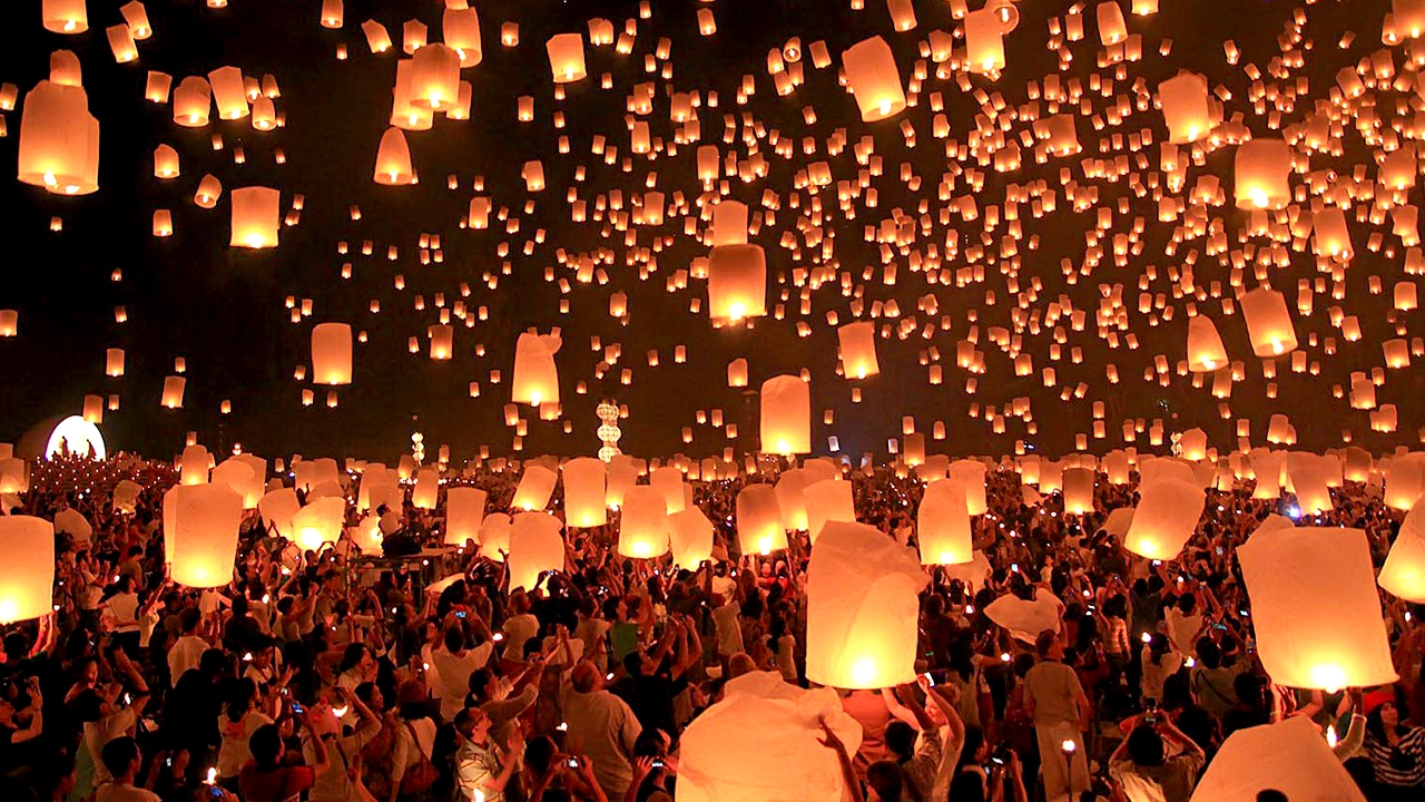 กฟผ.ขอคนลอยกระทง อย่าปล่อยโคมใกล้สายไฟฟ้า หวั่นระบบไฟเสียหาย