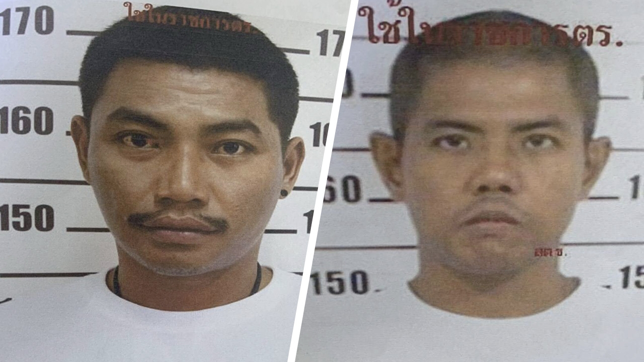 2ขี้ยาแหกห้องขัง สภ.นิคมพัฒนา บีบคอสิบเวร วิ่งขึ้น จยย.หนีไปได้