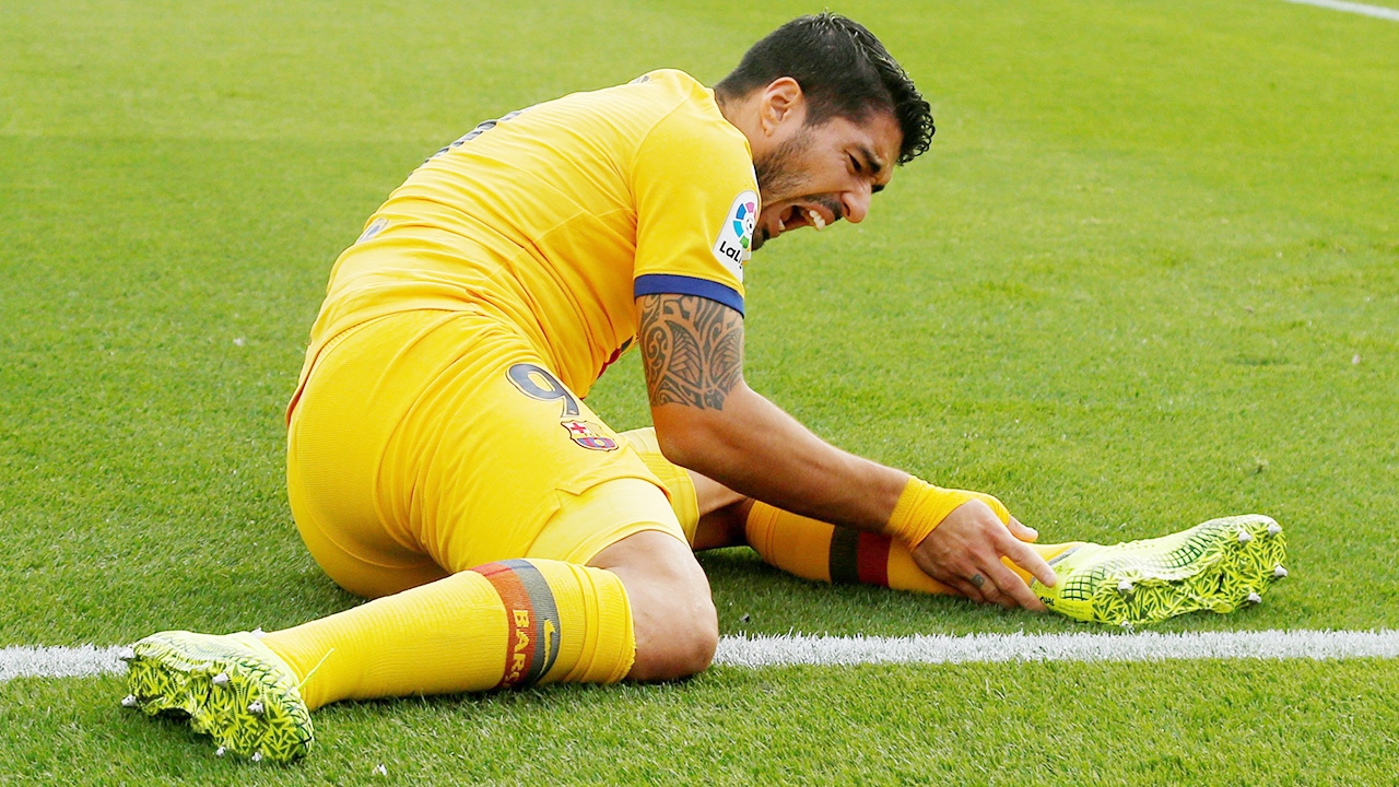 บาร์ซาซวยซ้ำ "ซัวเรซ" เดี้ยงกำเริบ หลังเกมบุกพ่ายเลบันเต