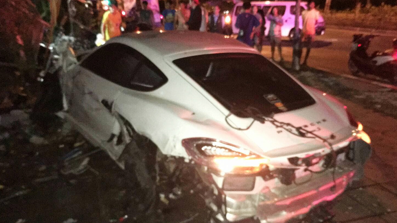 พี่ชายคนขับปอร์เช่ โต้กลับคำ ยันยินดีชดใช้ ปัดน้องเป็นเสี่ยเต็นท์รถ