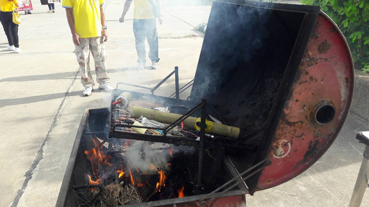 ชาวโคราชแสดงพลังต่อต้านยาเสพติด เนื่องในวันต่อต้านยาเสพติดโลก